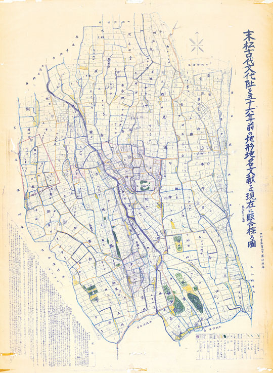 末松地区の地図