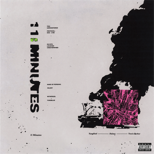 YUNGBLUDHALSEY / 11 Minutes  feat. Travis Barker