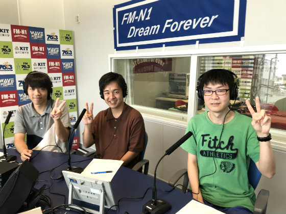 金沢工大 神宮研究室 市川航暉さん、西川慎治さん、山口功将さん「キャンパスアメニティ」