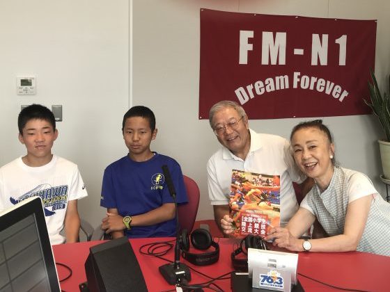 永瀬喜子のきょうも元気で！スポーツコミュニティ金沢南クラブ 澤田徹さん、富陽小学校６年 東川大夢さん、泉小学校６年 池田球児さん