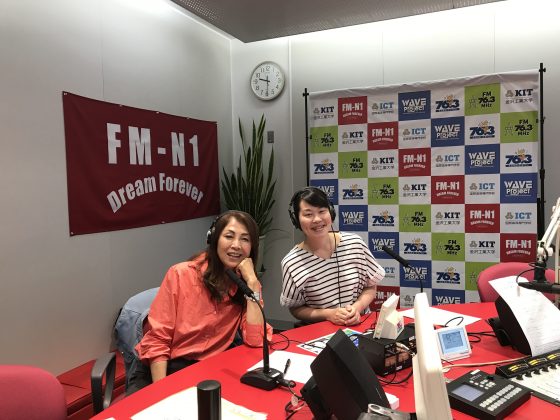 今出しづの「うらら麗らか」ゲスト　サックス講師　中田真砂美さん