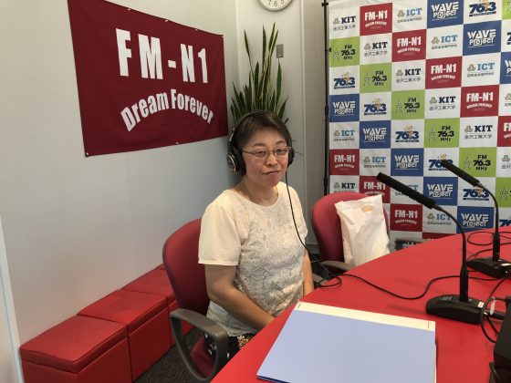 ホームタウン野々市ゲスト　伝統芸能剣詩舞会事務局 伊奈容子さん