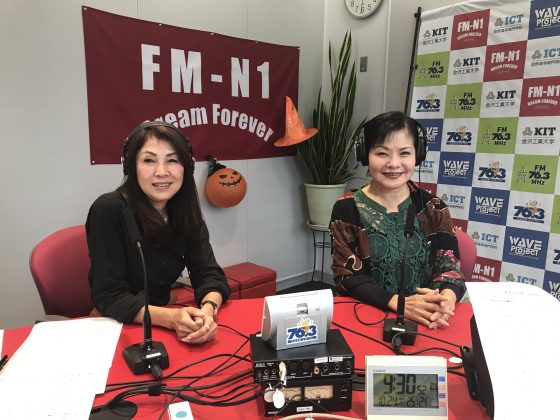 今出しづの「うらら麗らか」ゲスト　台湾出身歌手　寒雲さん