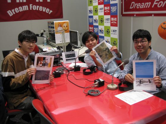 キャンパス・アメニティゲスト　金沢工業大学写真部　虎澤叡輝さん、笹川国之さん、遠藤圭悟さん