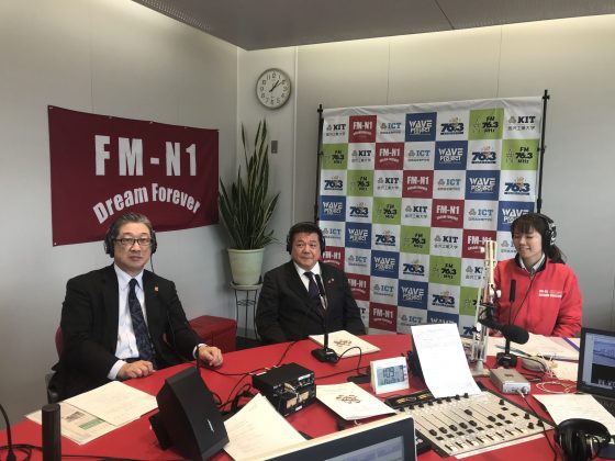 よろしく！スタジオ サミット　ゲスト　野々市ロータリークラブ会長 宮川務さん、野々市市少年弁論大会 委員 松田真一さん