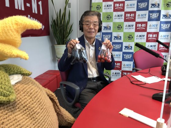 フレッシュじょんから市　会長　小堀一雄さん