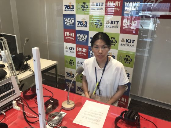 健康インフォメーション　野々市市健康推進課　谷村佐保理さん