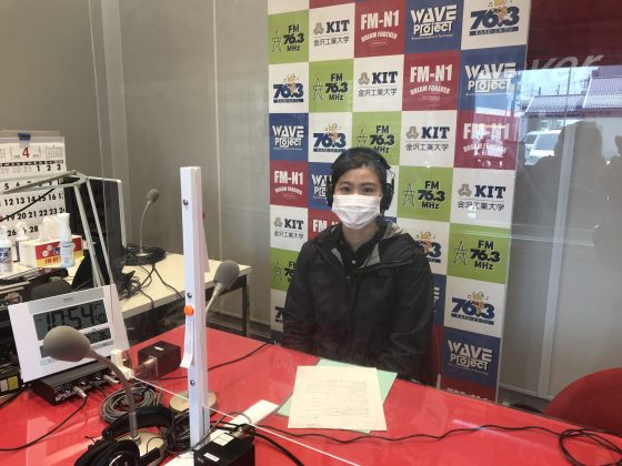 交番インフォメーション　野々市交番 角愛実さん