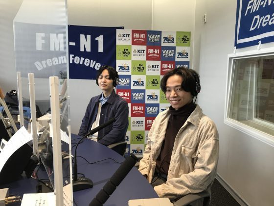 キャンパスアメニティ　金沢工大防災減災プロジェクトSoRA　代表 森本裕太さん、田畠睦海さん