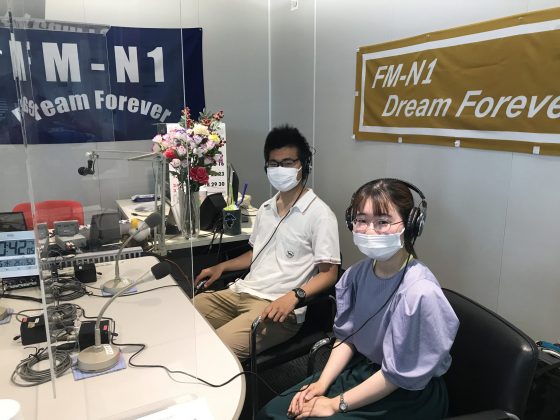 キャンパスアメニティ　ゲスト　 金沢工業大学山岳部　部長 池岡佑美さん、副部長 村上健斗さん　7/9OA　