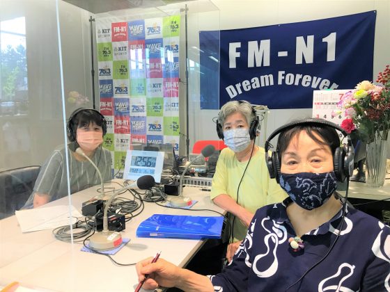 大家さんは見守り隊　8/6OA　パンプキンチーム（東谷さん、石浦さん、乾野さん）