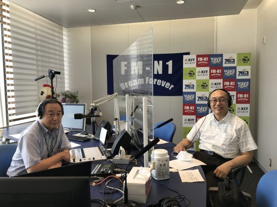 長 兼弘さん(右)「自然が好き歌が好き 」