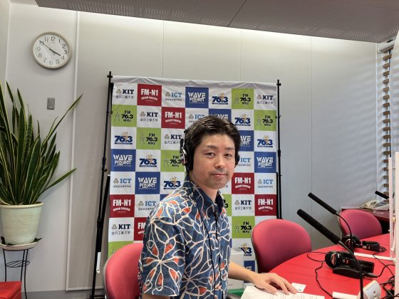 本町2丁目 野々市豊年野菜神輿 副親方 下浦芳範さん