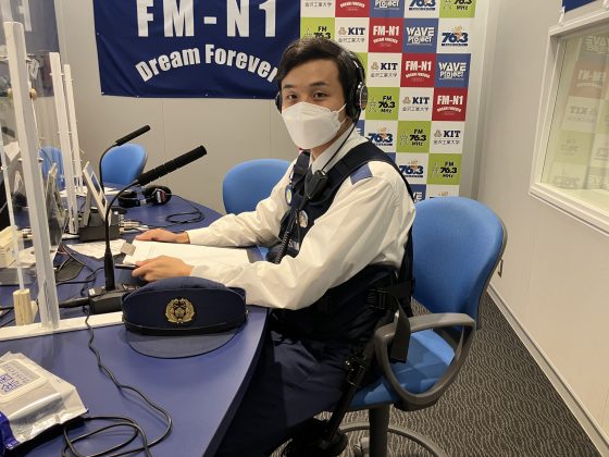 交番インフォメーション　村井秀彬（むらい・ひであき）さん　白山警察署野々市交番