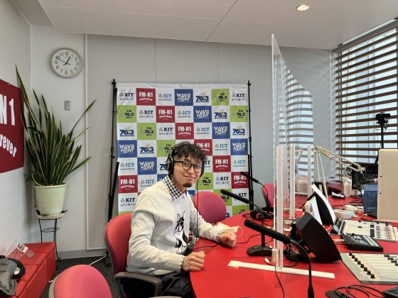 よろしく！スタジオサミット　ゲスト　金沢工業大学WAVEプロジェクトOB　野賀琢斗さん