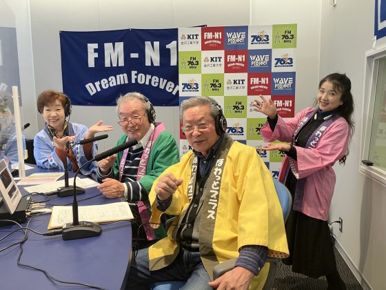 ほわっとプラス 野々市公民館　歌謡サークル 代表　林喜久雄さん、講師　水上睦夫さん