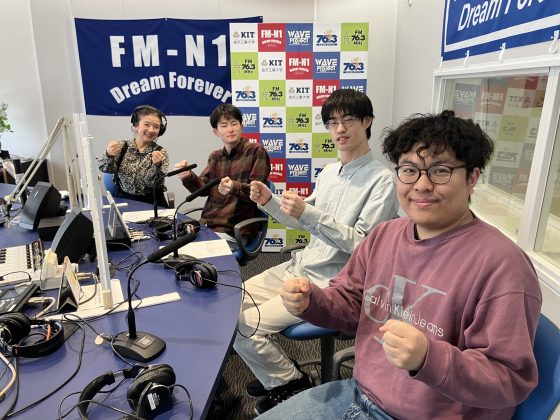 キャンパス・アメニティ　金沢工業大学　バスストップ・プロジェクト　市村凌久さん、勝木隆也さん、中山慶也さん 3/16OA