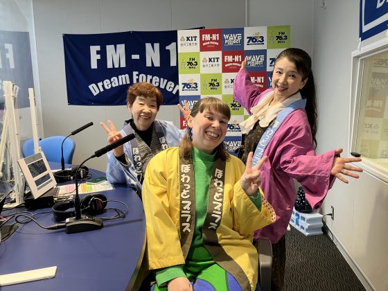 N1コミュニティ「ほわっとプラス」ゲスト　野々市中学校ALT　ステファニー・ハント