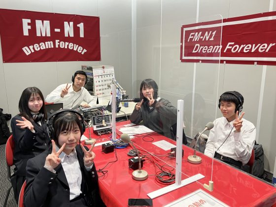 課外授業の勧め　錦丘高校放送部のみなさん