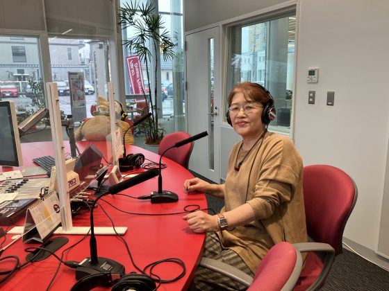 かあちゃんの駅カフェ代表 上野啓子代表　上野啓子さん：よろしく！スタジオサミット 5/16OA