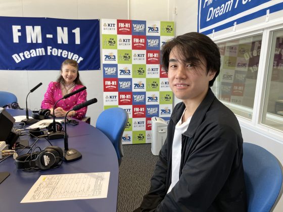 キャンパスアメニティ　ゲスト　金沢工業大学　メディア情報学科4年　井上輝星さん　5/10放送