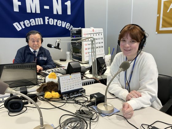 てくてく地球交差点　石川県国際交流員　ダリア・マルチャーノワさん（ロシア）4/16, 4/23 OA
