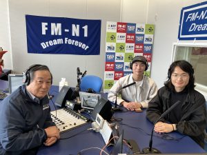 てくてく地球交差点　 ゲスト　金沢大学留学生  ヨウ・ガンジョウさん（台湾）6/11, 6/18放送