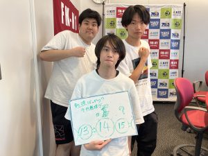 KIT CampusWave金曜「勉強ばっかり？それ無理ゲー」7/4OA