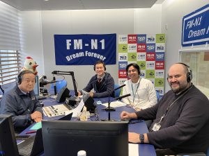 The Hilltop ゲスト KIT英語教師　エドガー・バダノイ先生　11/27,12/04 放送