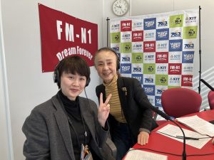 永瀬喜子の今日も元気で　ゲスト：白山市協働推進課　山田友美さん  (3/9OA)