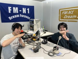 金田唯翔さん、中田千翔さん（金沢工業大学Toiroプロジェクト）「KIT Radio Station～Fun＆Fan」