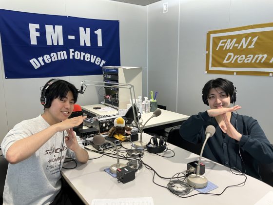 金田唯翔さん、中田千翔さん（金沢工業大学Toiroプロジェクト）「KIT Radio Station～Fun＆Fan」
