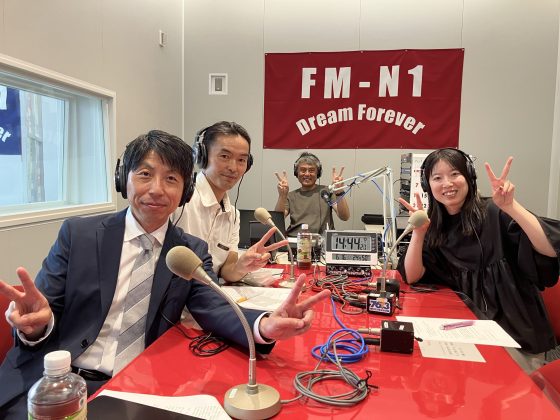 大川義雄さん(株式会社さかたの塩  代表取締役)   魚住 雅通さん(株式会社米屋  代表取締役社長)「ののいちde難関突破」