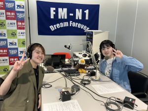 松岡愛梨さん、桶田ひなのさん (金沢工業大学CirKitプロジェクト)「KIT Radio Station～Fun&Fan」