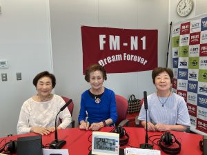 渡邉花子さん、無量井澄子さん、藤澤由子さん（野々市リフレッシュ）　「よろしく！スタジオサミット」