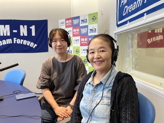吉岡いすずさん、吉田早苗さん（野々市市シルバーリハビリ体操指導士）「ホームタウン野々市」