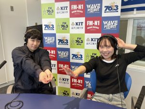 木内駿翔さん、内藤雪未さん（金沢工業大学バレーボール部）「KIT Radio Station～Fun＆Fan」