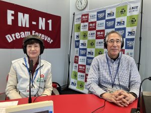 矢木道子さん、浅野英司さん（ののいち里まち倶楽部）「ホームタウン野々市」